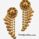 Stylish Gold Earrings - Indian Jewellery Desig