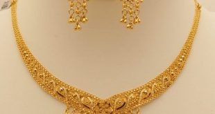 50 Grams Gold Necklace Designs - Latest Collection for Wedding .