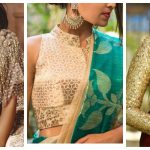 20 golden blouse design images that will complement most sarees in .