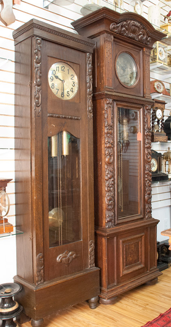 1930 German Black Forest Grandfather clocks for Sale | JP Clocks .