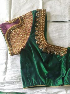 Green Blouse Designs – sanideas.com