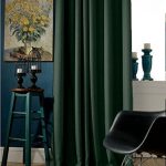 Amazon.com: Dark Green Blackout Curtain Handmade Custom Drapery .