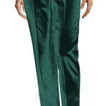 Green Velvet flat-front Dress Trouser £65 | Sumissu
