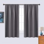 Amazon.com: NICETOWN Grey Window Curtains for Bedroom - Home .