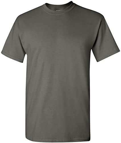 Gildan Heavy Cotton T-Shirt, Charcoal | Amazon.c