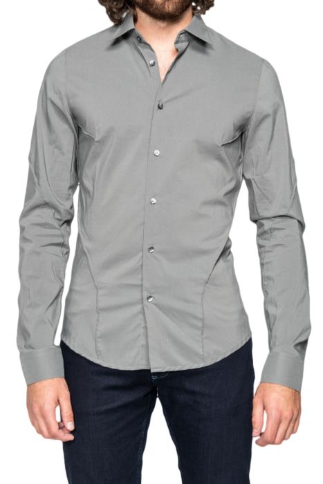 GERALD PAHR - Shirt GP04 The Muscle (Grey) , Tailored to .