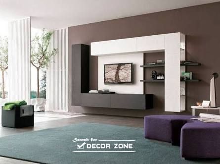Image result for furniture design hall | Modern tv wall units .