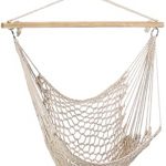 Amazon.com: Gifts & Decor Cotton Rope Hammock Cradle Chair with .