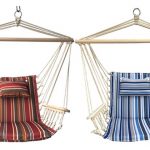 Backyard Expressions Hammock Chair with Wooden Arms | Group