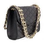 Black Rexine, Leather Designer Luxury Hand Clutch Bag, Rs 885 .