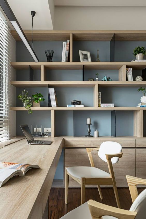 50+ Home Office Space Design Ideas | Interiores de casas, Mesa .