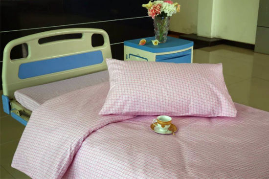 China Flower Design Cotton Hospital Bed Linen Set - China Hospital .