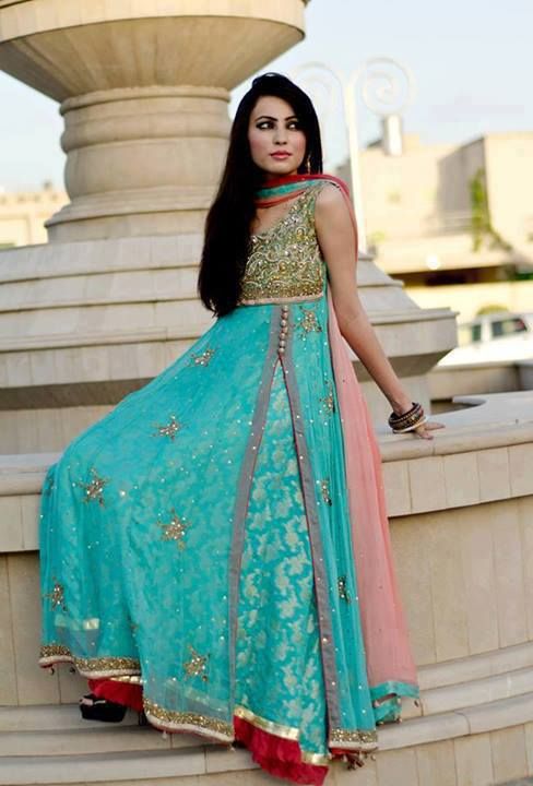 Indian Frock Designs 2014 - Indian Party Wear Collection | Party .