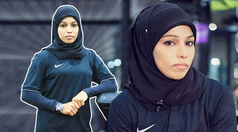 Hijab is never an obstacle for women: Hijab-wearing bodybuilder .