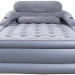 Amazon.com: Inflatable Beds Air Mattresses Three-Layer Household .