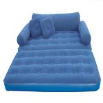 Custom Foldable Air Sofa Cum Bed With Back Pillow - Buy Sofa .