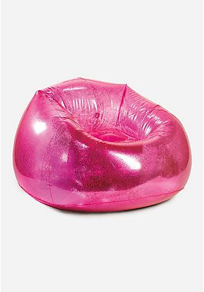 Hot Pink Inflatable Chair | Pink room decor, Hot pink room .