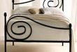 simple wrought iron bed design … | Wrought iron beds, Iron furnitu