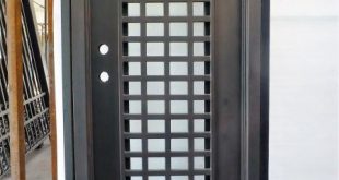 Wrought Iron Door – EL1026 | Wrought iron doors, Iron doors, Iron .