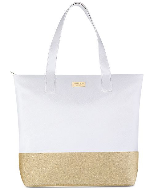 Jimmy Choo Receive a Complimentary Tote Bag with any large spray .