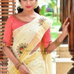 Designer Embroidery Work Blouse Neck Designs | Kerala saree blouse .