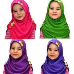 girl hijab kawaii fancy kid scarf wrap soft cute girl khaleeji .