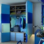 Great Blue Childrens Bedroom Wardrobe Collection from Dearkids .