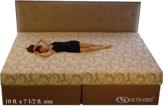 Ultrabed | Super king size mattress, Custom size mattress .