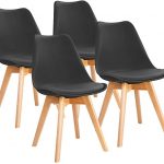 Amazon.com - Furniwell Dining Chairs Mid Century Modern DSW Chair .