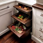 Smart Kitchen Storage: Pull-Out Basket Drawers for Fruits .