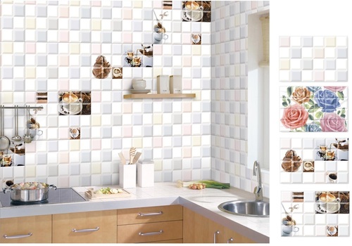 Simple Kitchen Kitchen Wall Tiles - Vintage Dec