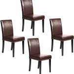 Amazon.com: Leather - Chairs / Kitchen & Dining Room Furniture .
