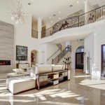 20 Beautiful Living Room Designs with High Ceilin