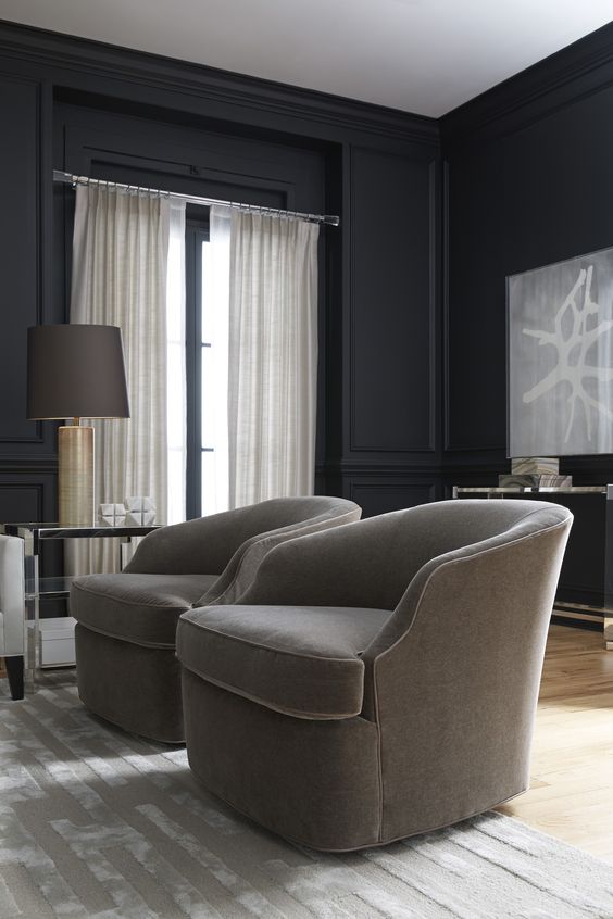 7 Savvy Favorites: Swivel Accent Chairs For A Modern Living Room .
