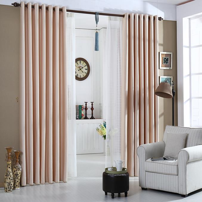 Beautiful Pink Elegant Curtains for Living Ro
