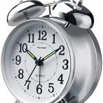 Amazon.com: Peakeep 4 inches Twin Bell Loud Alarm Clock for Heavy .