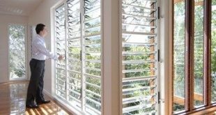 Safe and stylish window louvres available from Safetyline Jalousie .