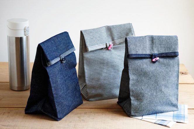 Button Lunch Bags | Purl So
