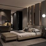 Bedroom in contemporary style on Behance | Luxury bedroom master .