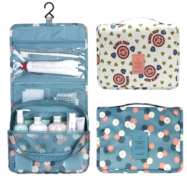 Makeup Organizer Bag Tourist Portable Folding Multifunction Wash .