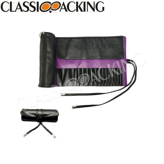 Customized Makeup Bags PU Leather Names Different Types Bags .