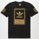 ADIDAS Gold Classic Mens T-Shirt (With images) | Mens tshirts .