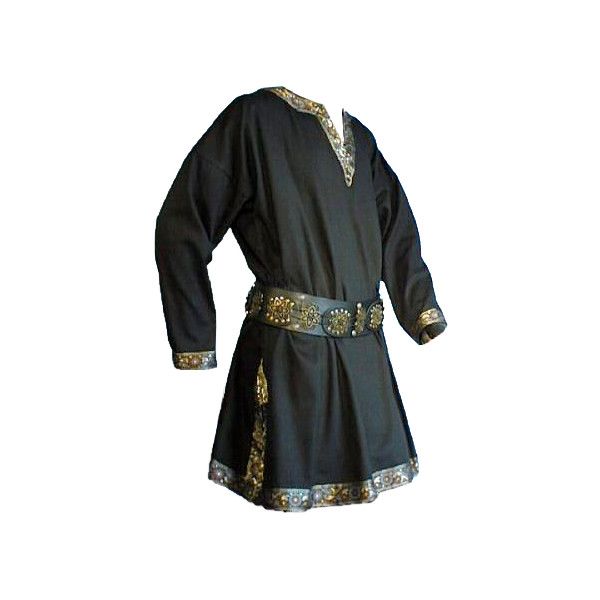 Mens Medieval Tunic ❤ liked on Polyvore featuring men's fashion .