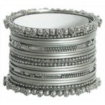 Most Popular Jewelry: Silver Bangles With Latk