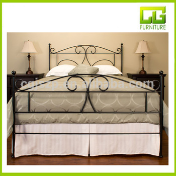 Factory Antique Double Iron Bed Metal Bed Design For Sale - Buy .