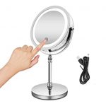Amazon.com : BRIGHTINWD Rechargeable Makeup Mirror with Dimmable .
