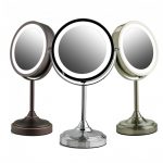 Ovente Tabletop Vanity Mirror with Lights 7 Inches (MCT70 Serie