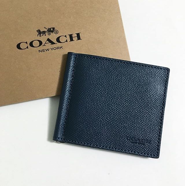 Coach Mens Wallet With Money Clip | Confederated Tribes of the .