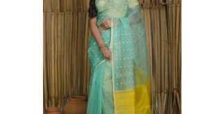Pure Muslin Saree in Sea Green at Rs 7500/piece | Fancy Sarees .