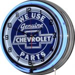 18" Chevrolet Genuine Parts Neon Clo